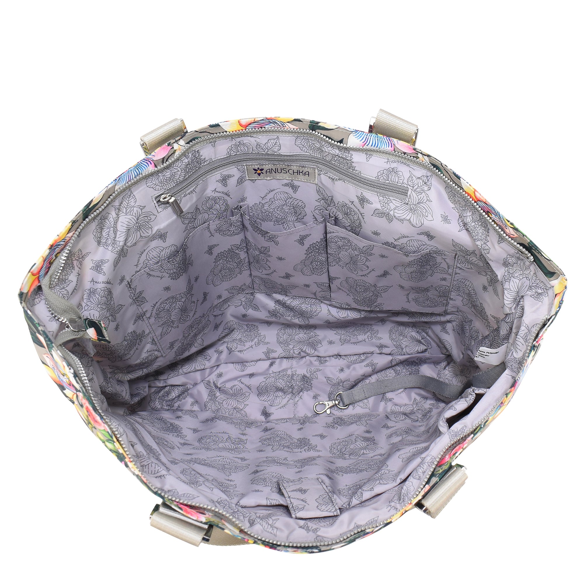 Wanderlust Luxe Fabric Tote-12025