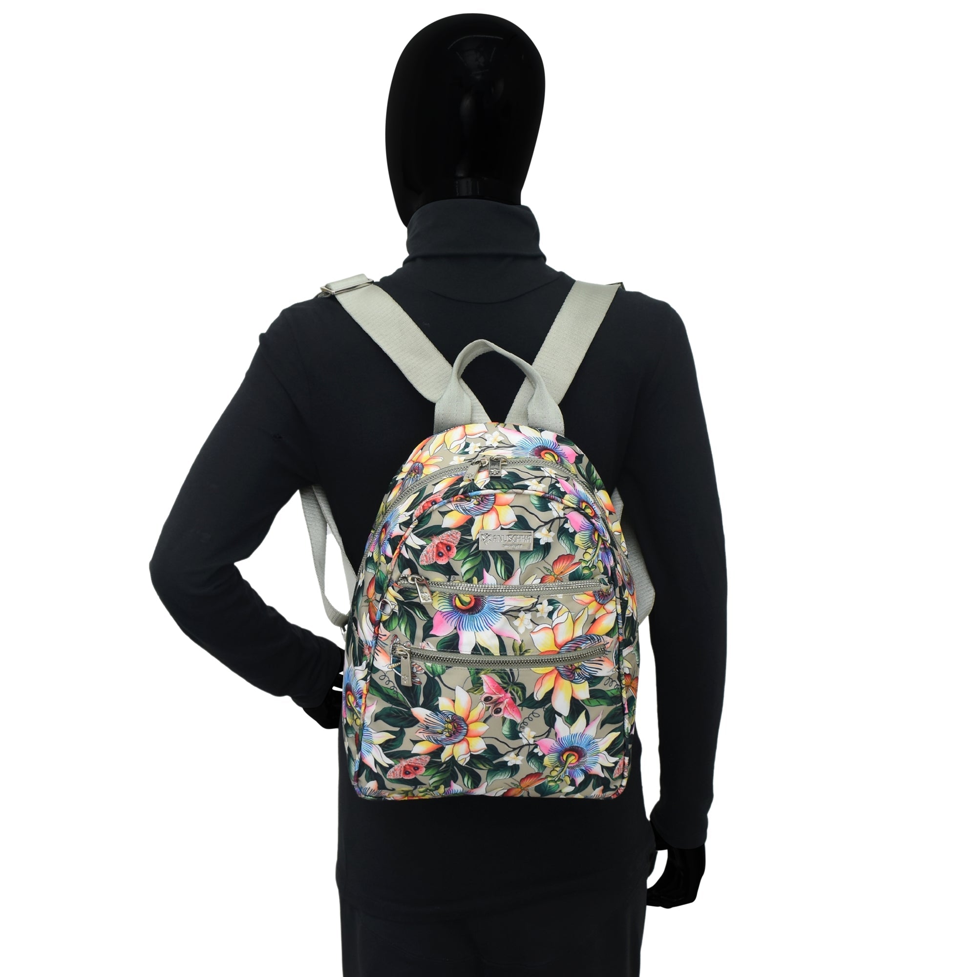 Wanderlust Luxe Fabric Backpack-12027