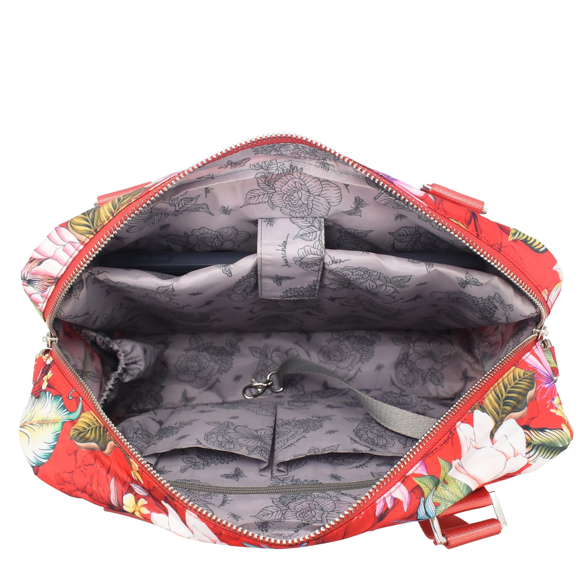 Wanderlust Luxe Fabric Organizer Satchel-12029