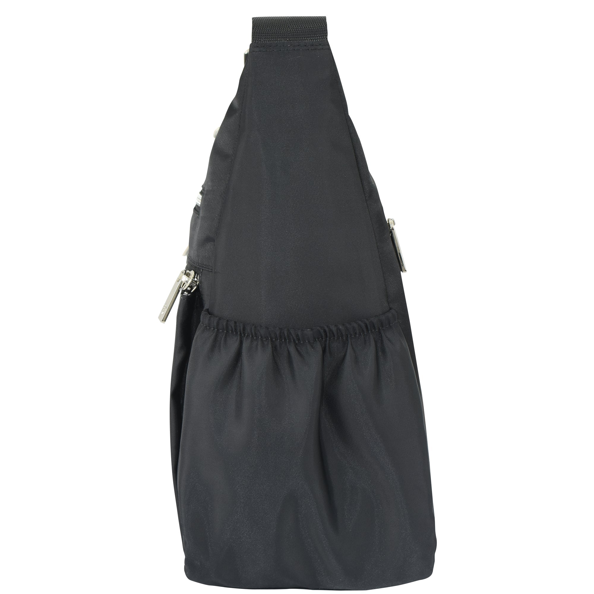 Wanderlust Luxe Fabric Crossbody Hobo -12030