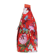 Wanderlust Luxe Fabric Crossbody Hobo -12030