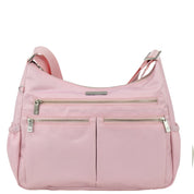 Wanderlust Luxe Fabric Crossbody Hobo -12030