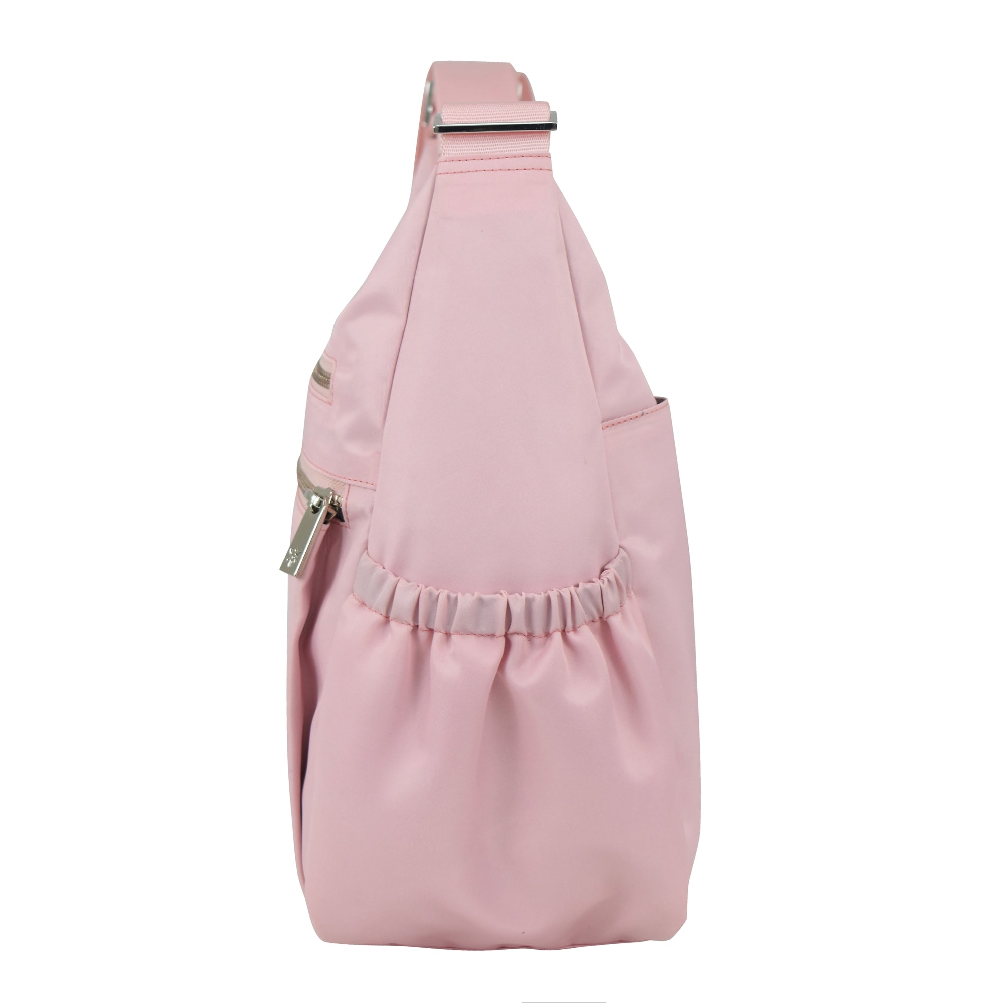 Wanderlust Luxe Fabric Crossbody Hobo -12030