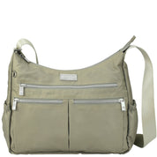 Wanderlust Luxe Fabric Crossbody Hobo -12030