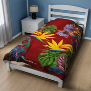 Island Escape Velveteen Plush Blanket