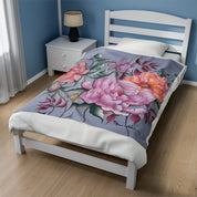 Bel Fiori Velveteen Plush Blanket
