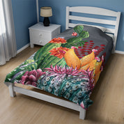 Desert Garden Velveteen Plush Blanket