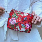 Wanderlust Luxe Fabric Pouch-13009