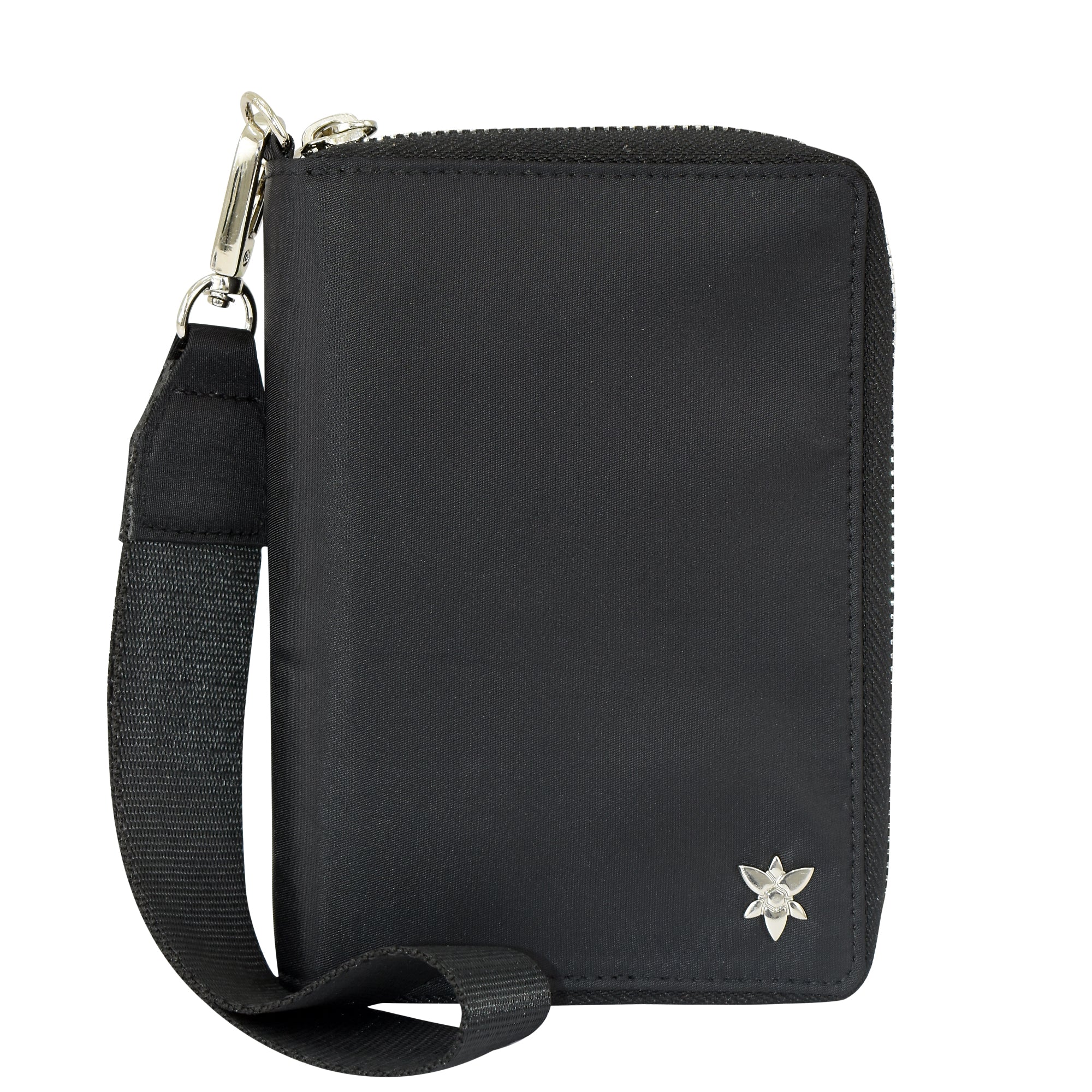 Wanderlust Luxe Fabric Passport Organizer Wristlet-13011