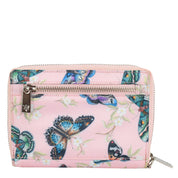 Wanderlust Luxe Fabric Passport Organizer Wristlet-13011