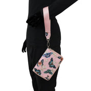 Wanderlust Luxe Fabric Passport Organizer Wristlet-13011