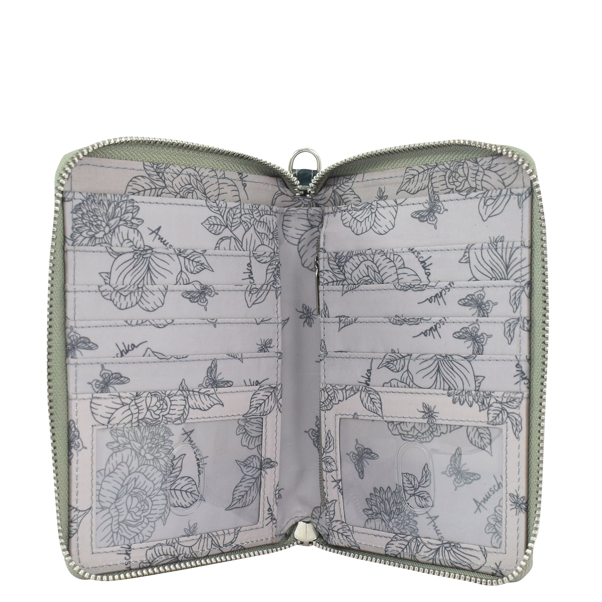 Wanderlust Luxe Fabric Passport Organizer Wristlet-13011