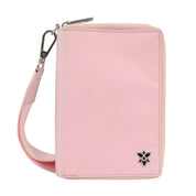 Wanderlust Luxe Fabric Passport Organizer Wristlet-13011