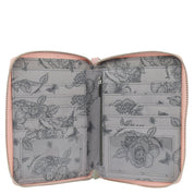 Wanderlust Luxe Fabric Passport Organizer Wristlet-13011