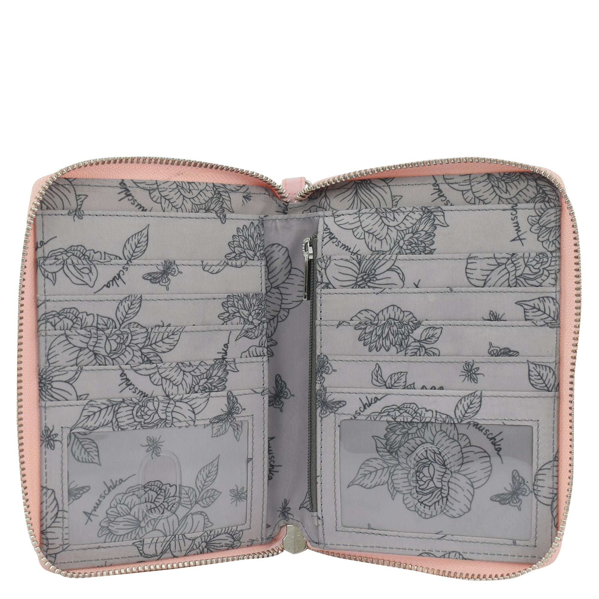 Wanderlust Luxe Fabric Passport Organizer Wristlet-13011