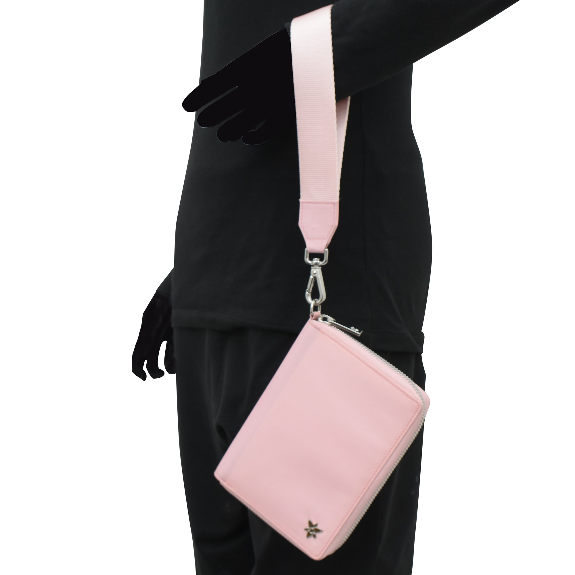 Wanderlust Luxe Fabric Passport Organizer Wristlet-13011