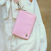 Wanderlust Luxe Fabric Passport Organizer Wristlet-13011