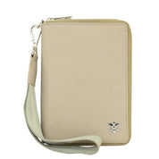 Wanderlust Luxe Fabric Passport Organizer Wristlet-13011