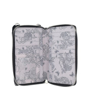 Wanderlust Luxe Fabric Phone Organizer Wallet -13012