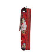 Wanderlust Luxe Fabric Phone Organizer Wallet -13012