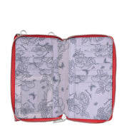 Wanderlust Luxe Fabric Phone Organizer Wallet -13012