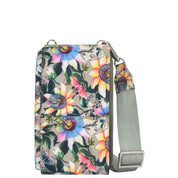 Wanderlust Luxe Fabric Phone Organizer Wallet -13012