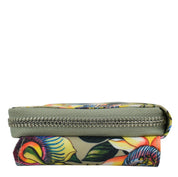 Wanderlust Luxe Fabric Phone Organizer Wallet -13012