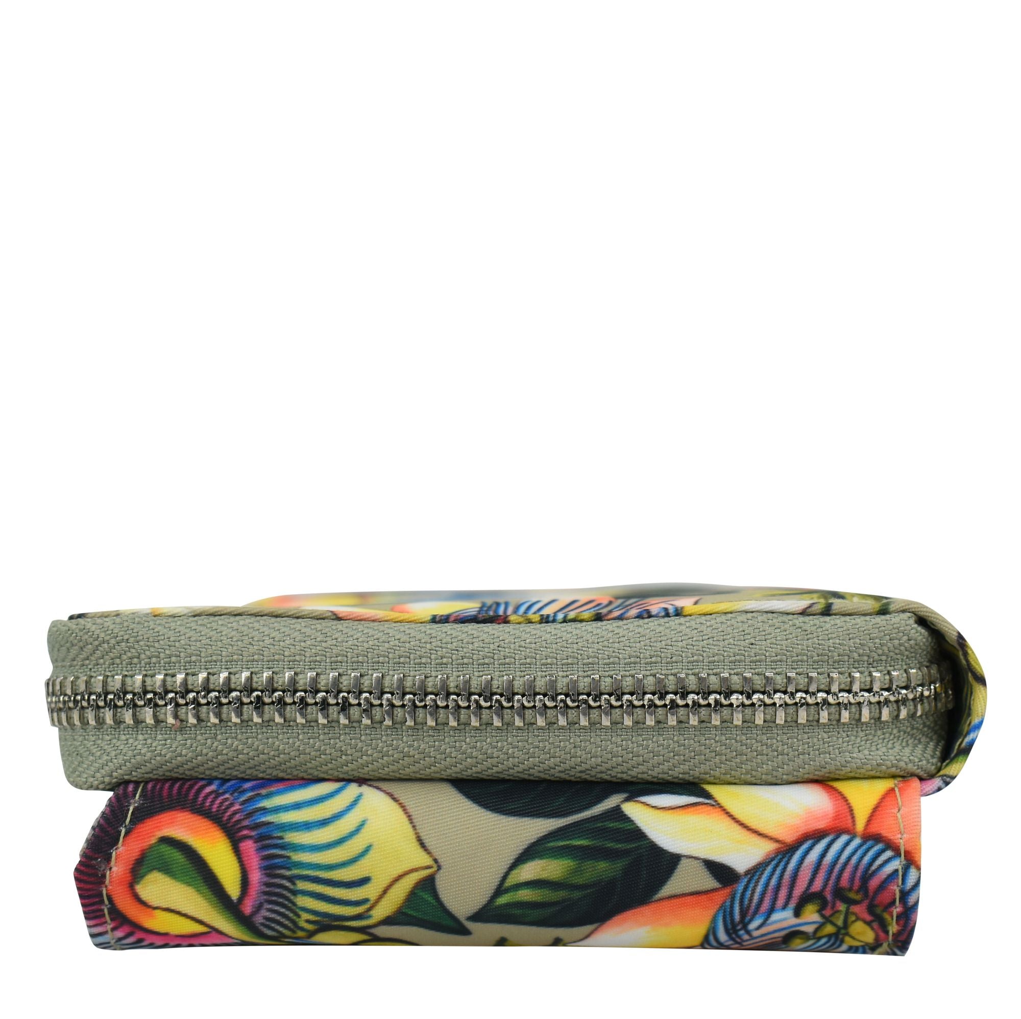Wanderlust Luxe Fabric Phone Organizer Wallet -13012