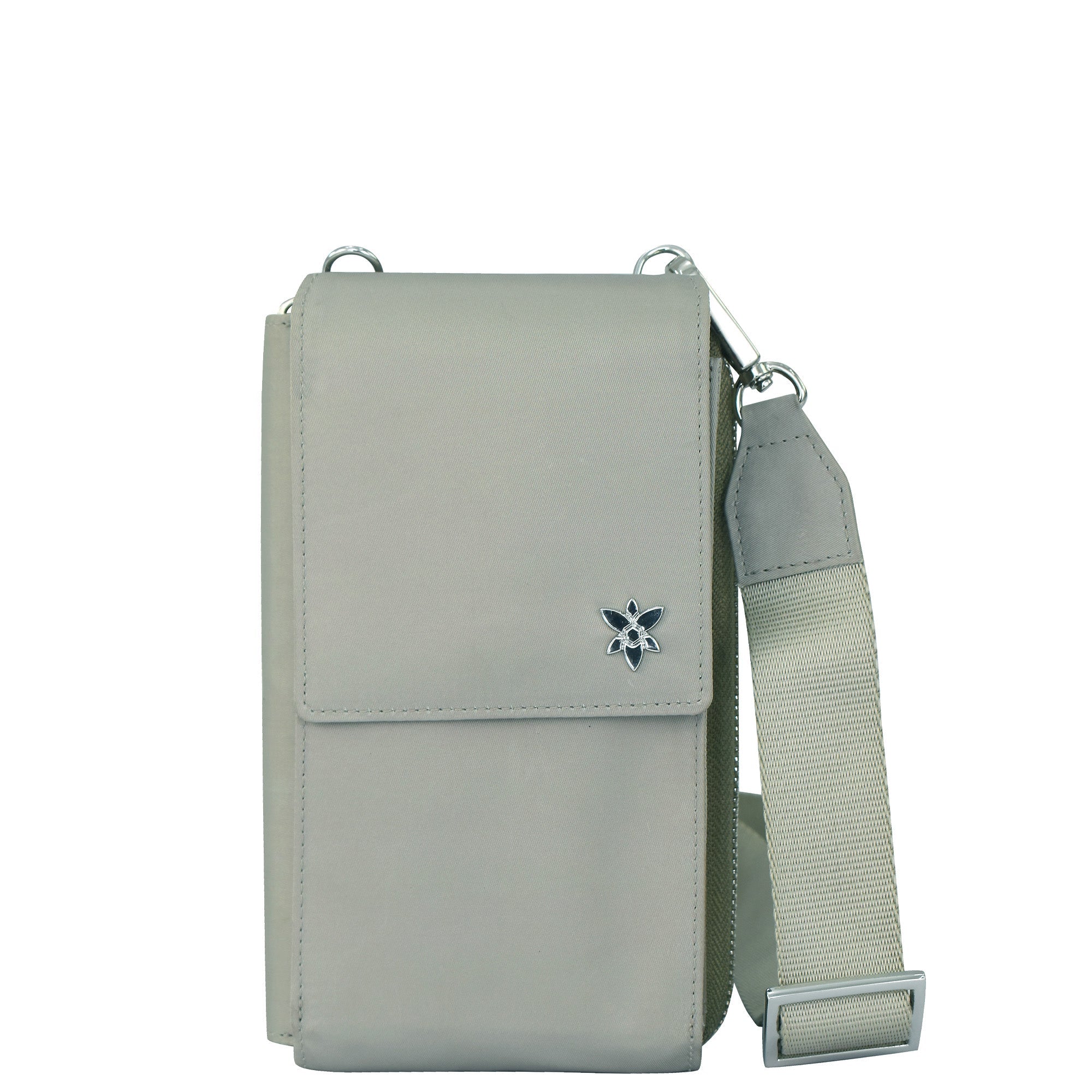 Wanderlust Luxe Fabric Phone Organizer Wallet -13012