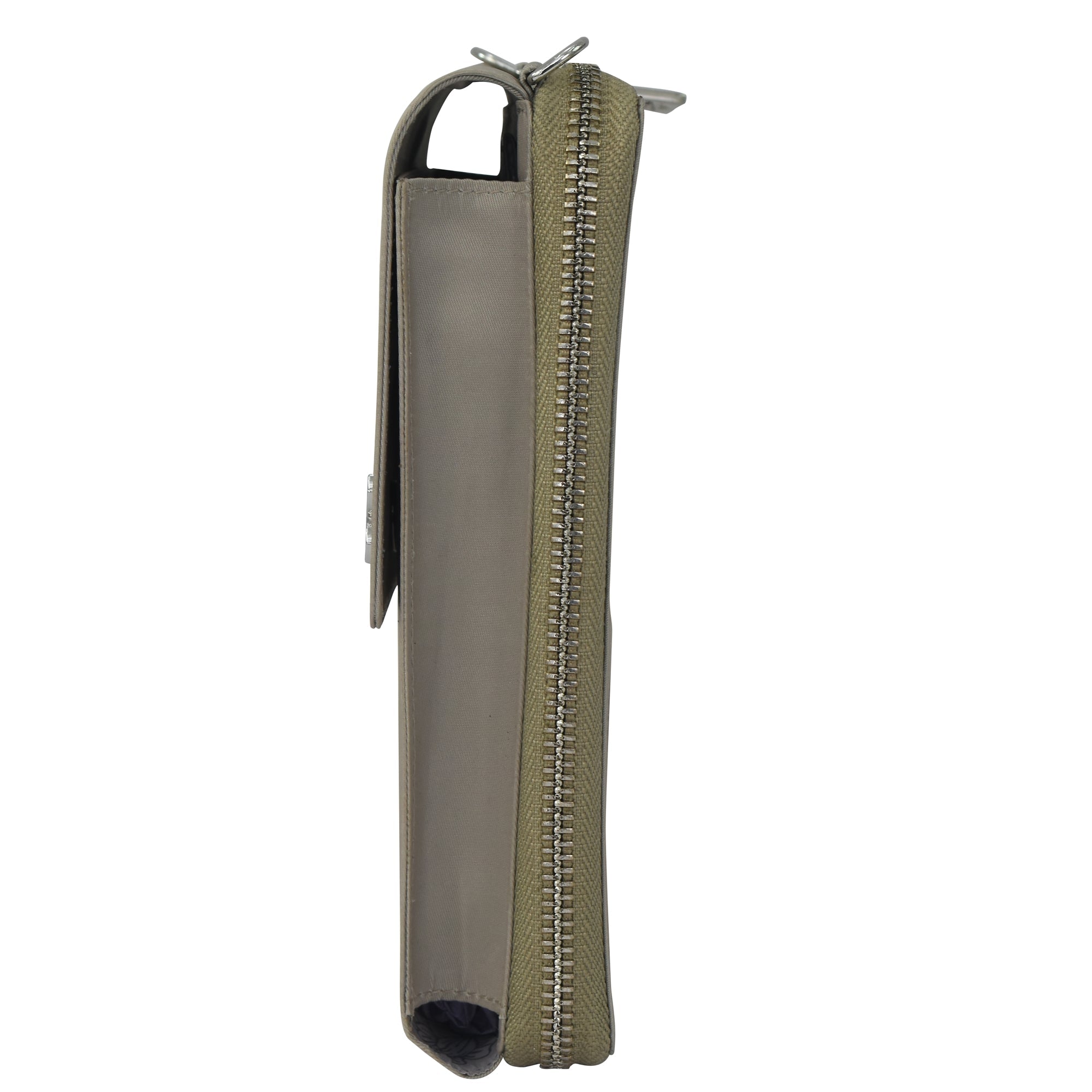 Wanderlust Luxe Fabric Phone Organizer Wallet -13012