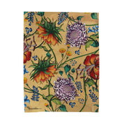 Caribbean Garden Velveteen Plush Blanket