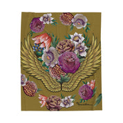 Angel Wings Velveteen Plush Blanket