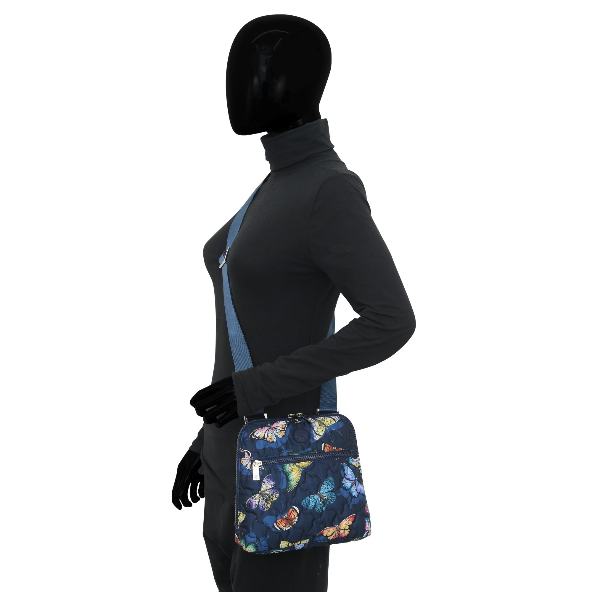 Wanderlust Quilted Fabric Crossbody-16009