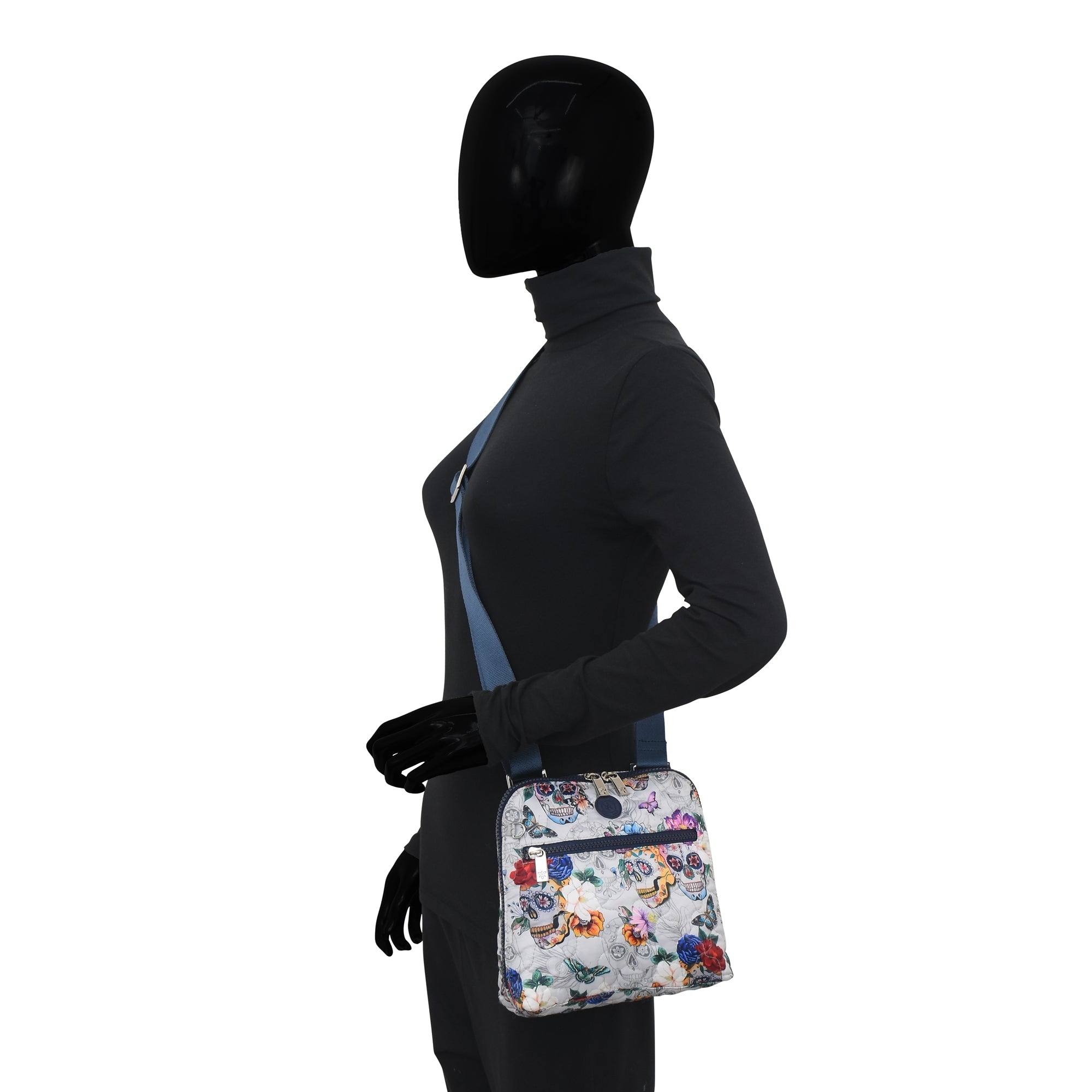 Wanderlust Quilted Fabric Crossbody-16009