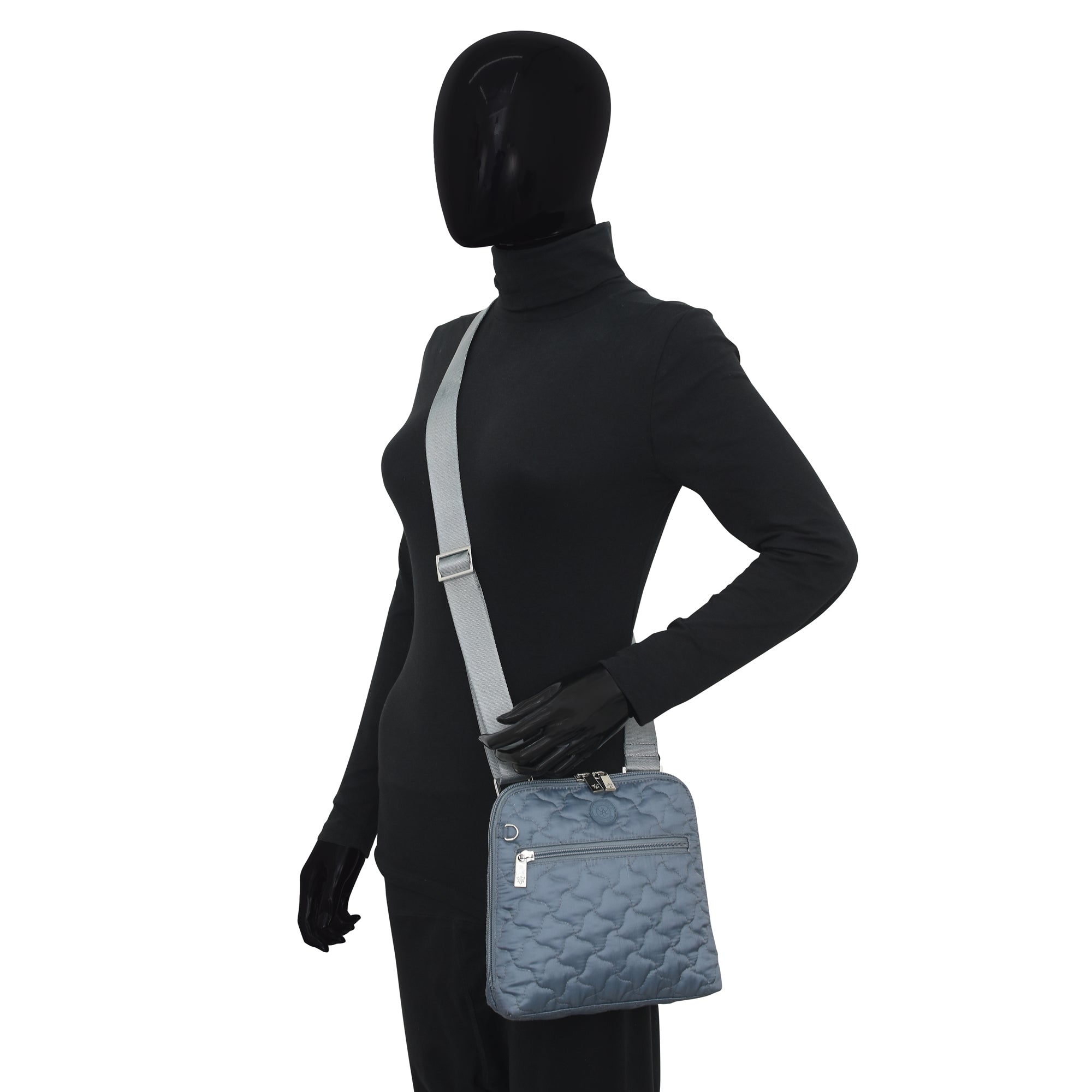 Wanderlust Quilted Fabric Crossbody-16009