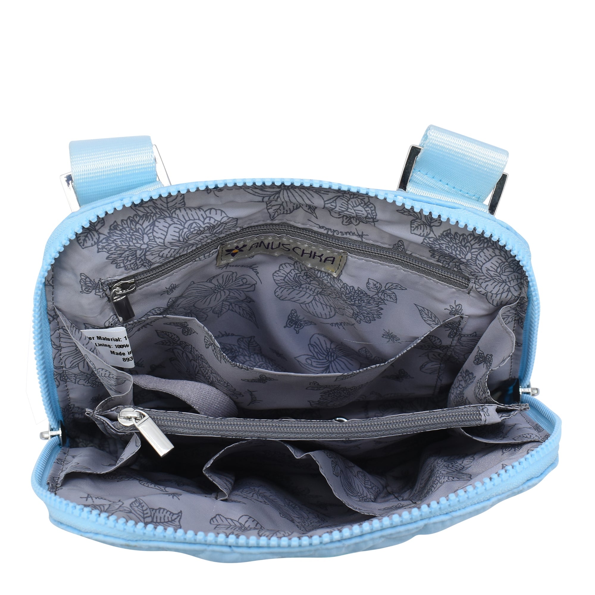 Wanderlust Quilted Fabric Crossbody-16009