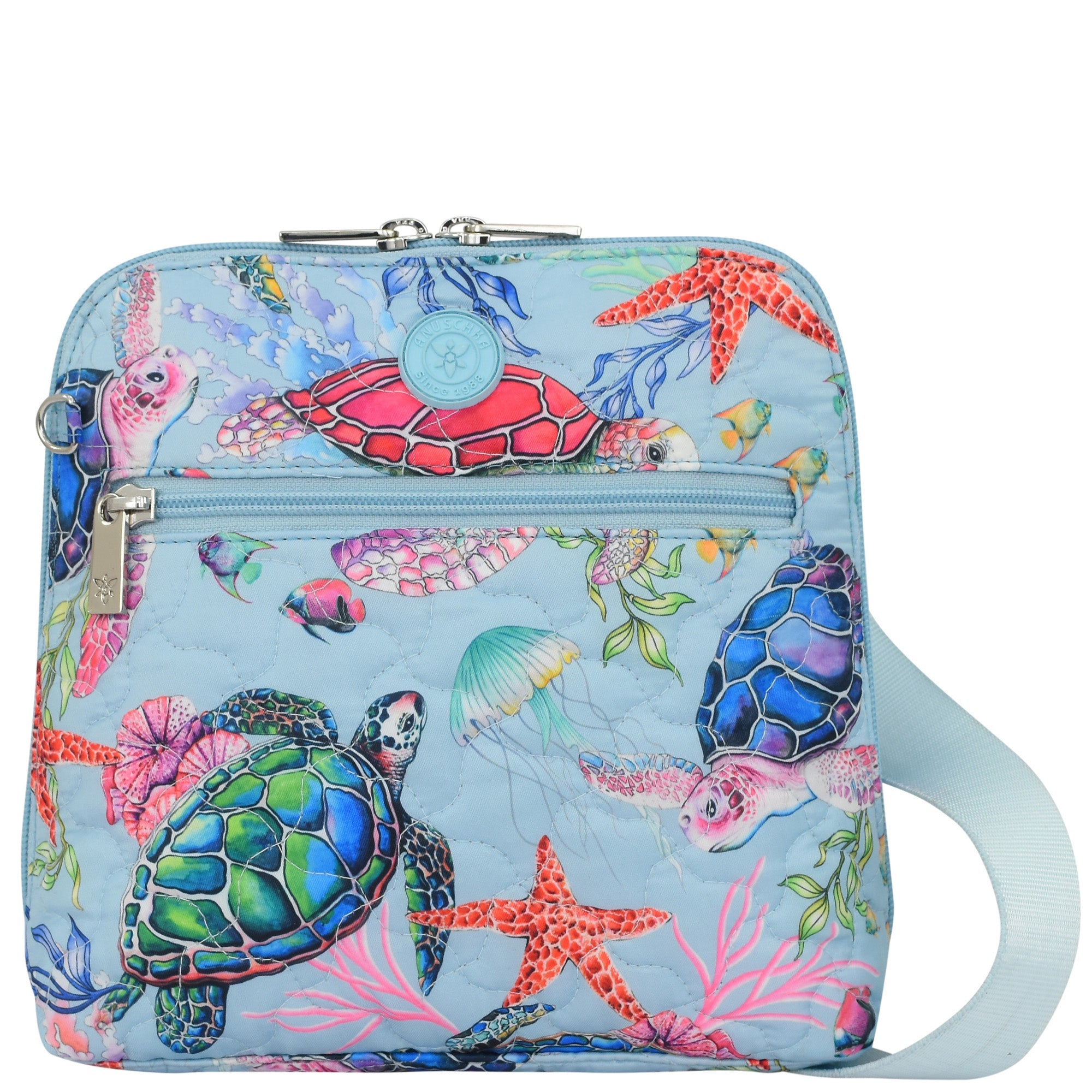 Wanderlust Quilted Fabric Crossbody-16009