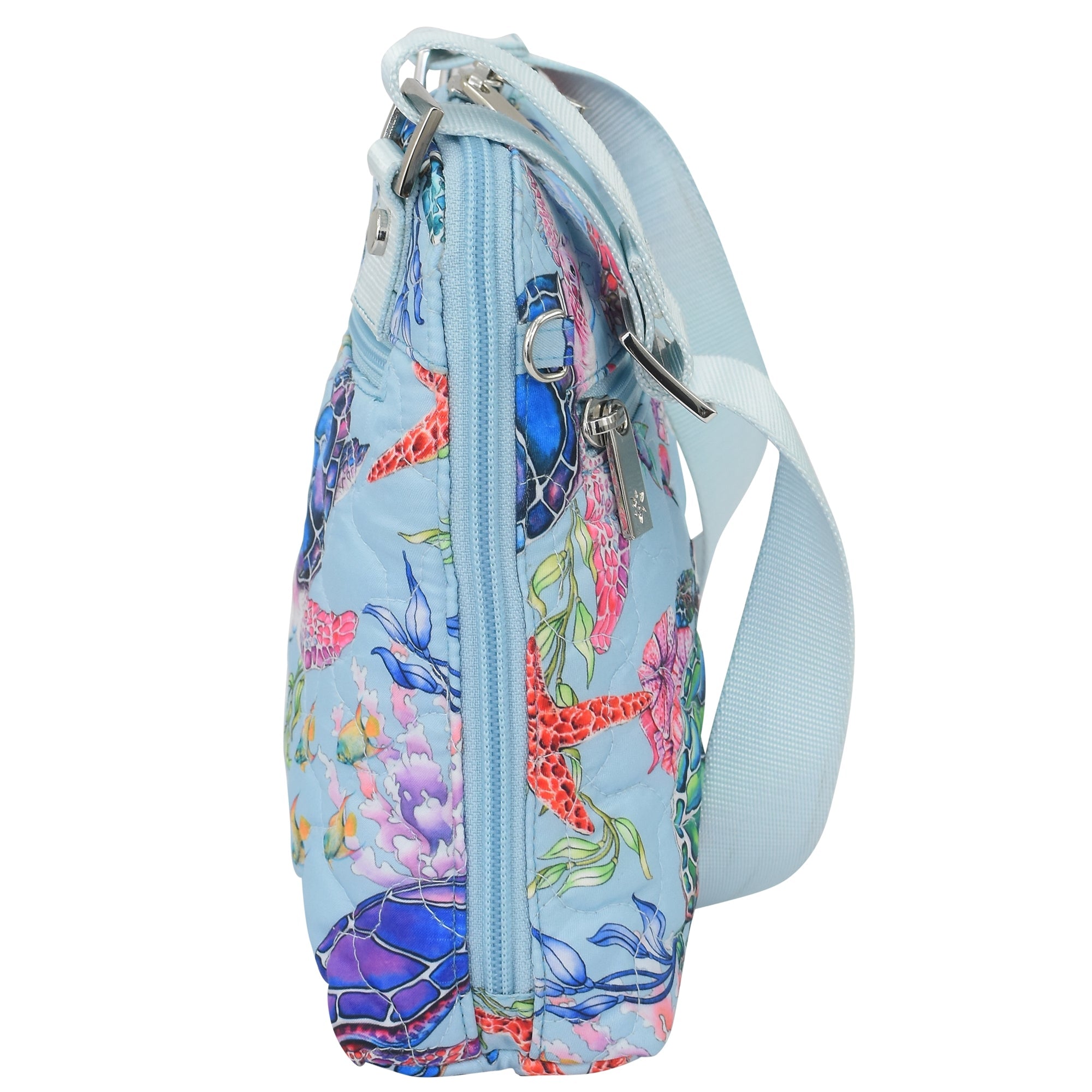 Wanderlust Quilted Fabric Crossbody-16009