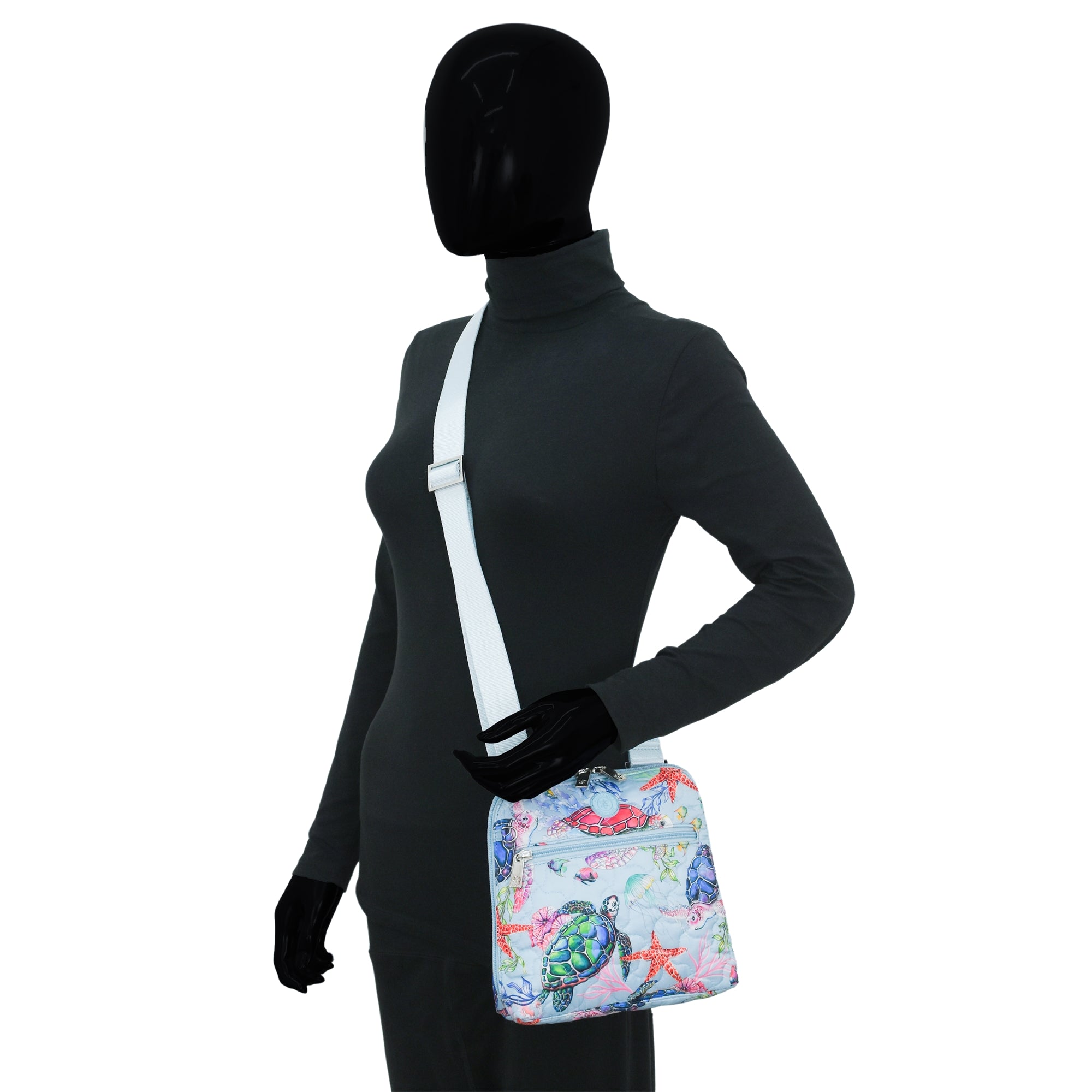 Wanderlust Quilted Fabric Crossbody-16009