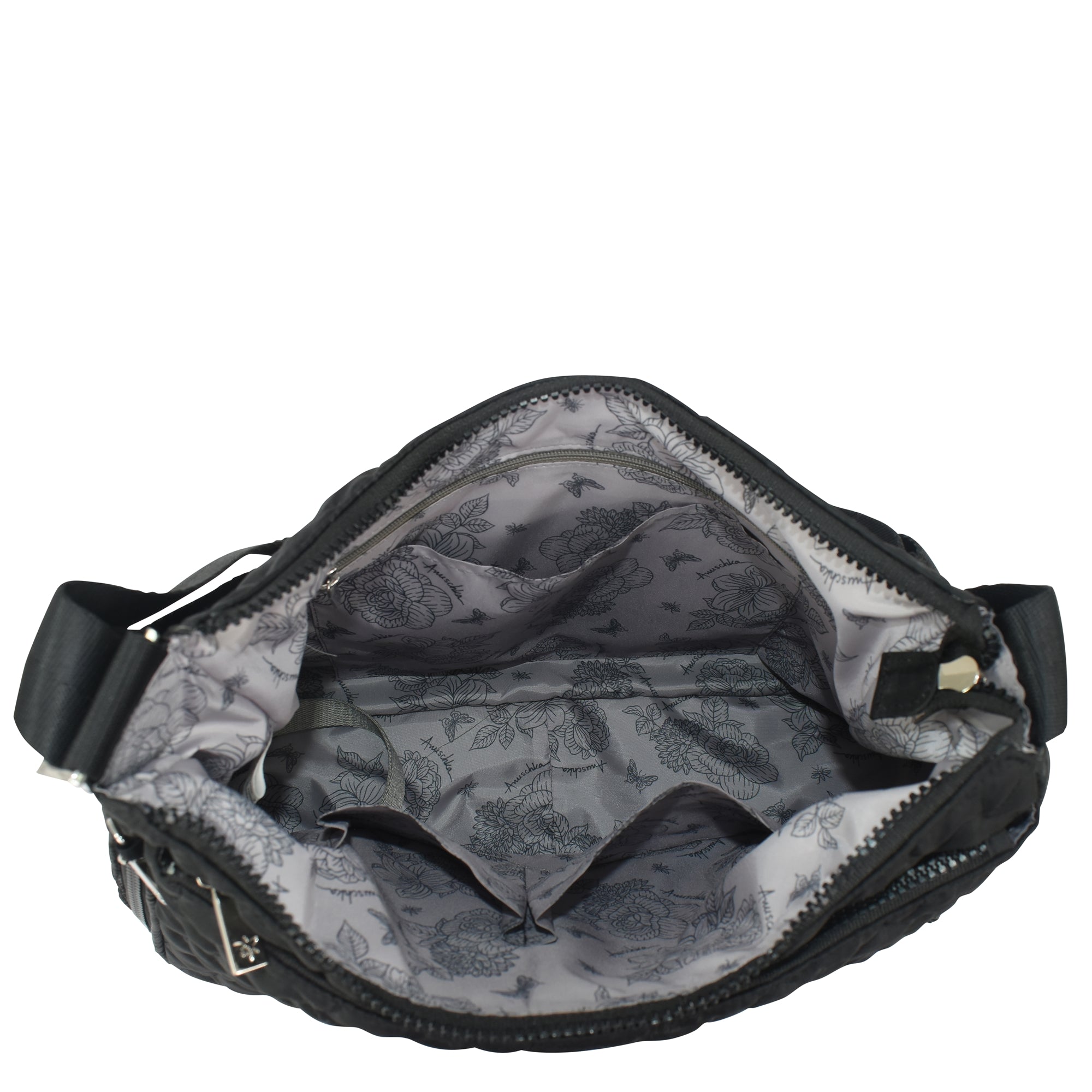 Wanderlust Quilted Fabric Hobo-16011