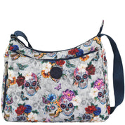 Wanderlust Quilted Fabric Hobo-16011