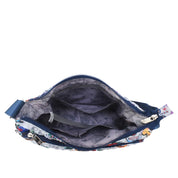 Wanderlust Quilted Fabric Hobo-16011