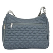 Wanderlust Quilted Fabric Hobo-16011