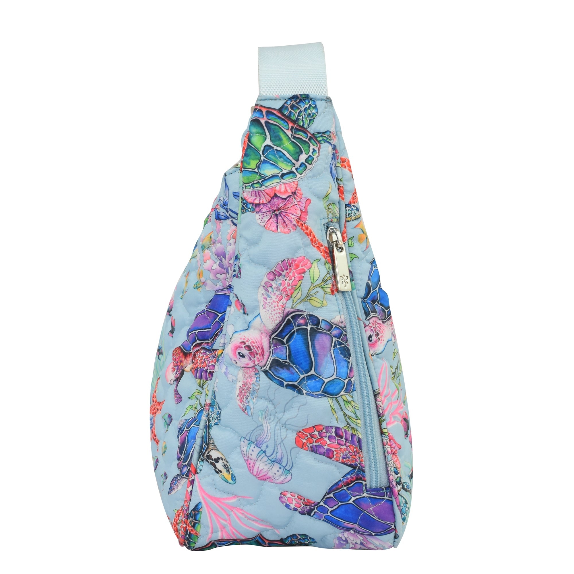 Wanderlust Quilted Fabric Hobo-16011