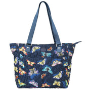 Wanderlust Quilted Fabric Tote Bag-16014