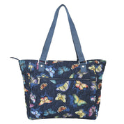 Wanderlust Quilted Fabric Tote Bag-16014