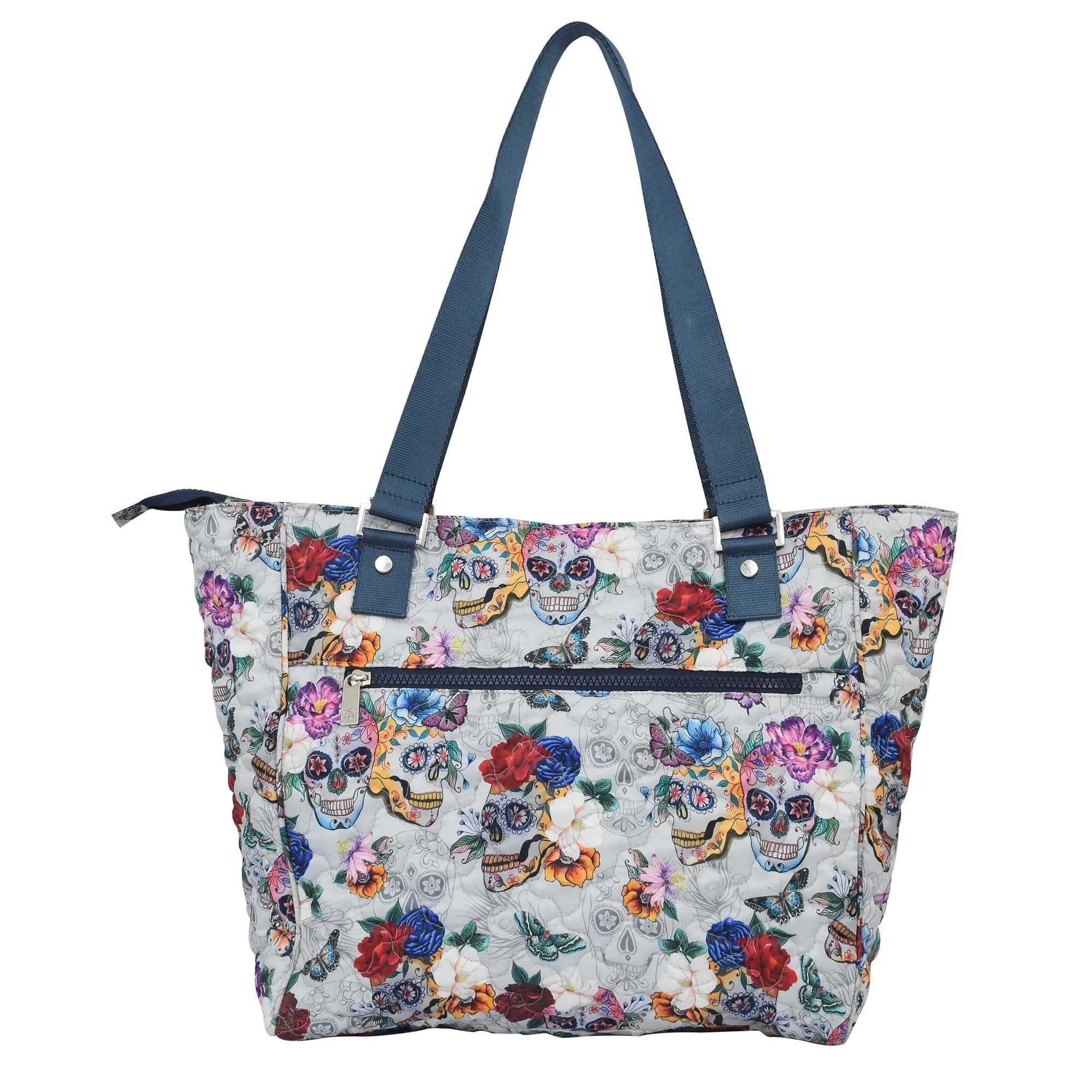 Wanderlust Quilted Fabric Tote Bag-16014