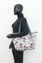 Wanderlust Quilted Fabric Tote Bag-16014