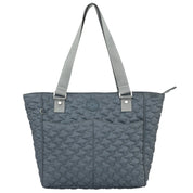 Wanderlust Quilted Fabric Tote Bag-16014