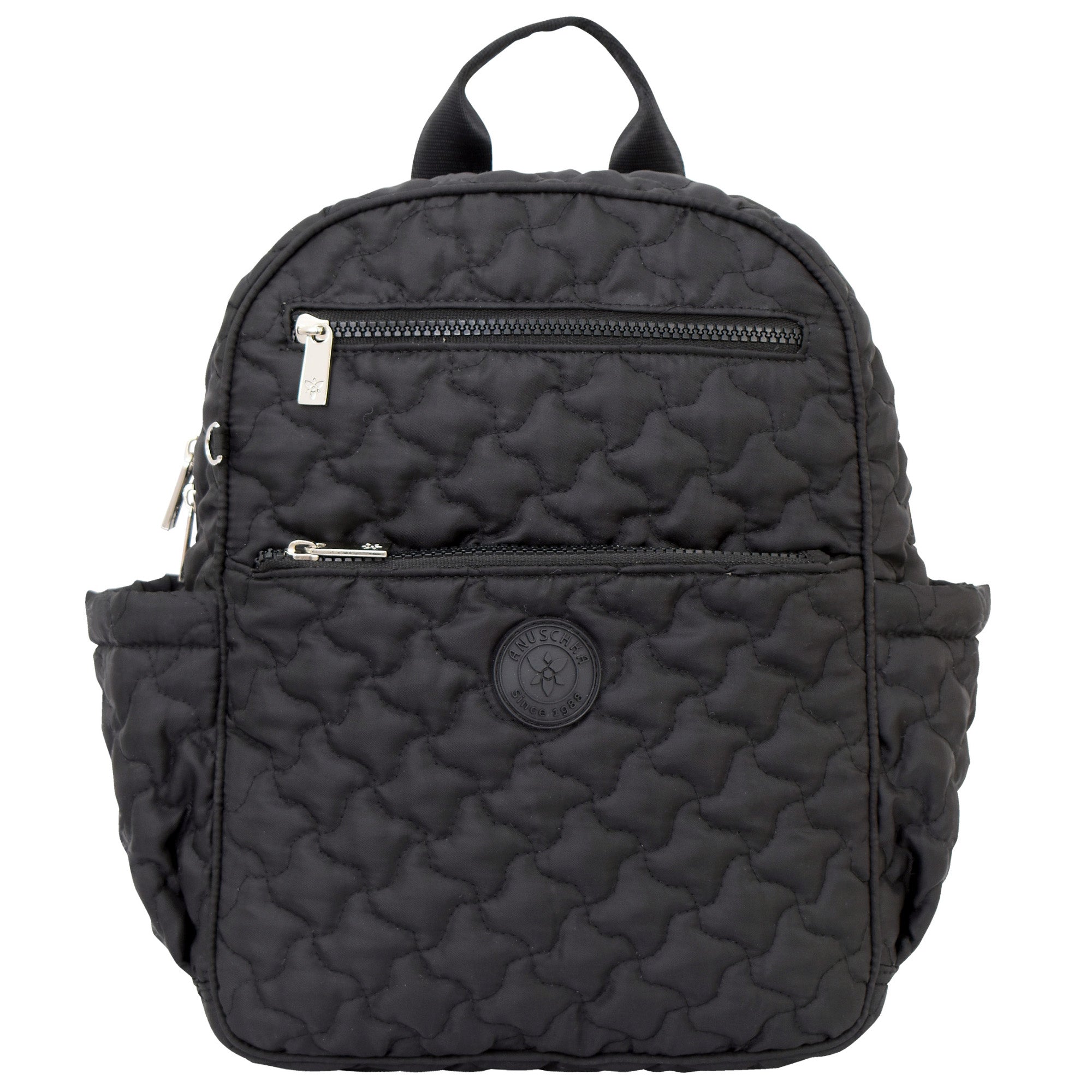 Wanderlust Quilted Fabric Backpack-16015